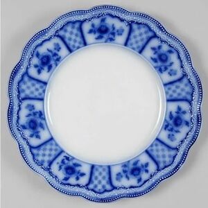 Melbourne (Flow Flow Blue/ Luncheon Plate/ by GRINDLEY